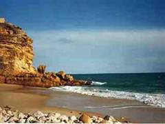 The beach